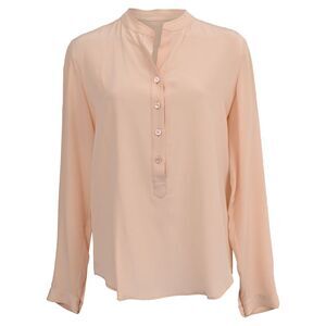 Stella McCartney Eva Shirt in Peach Silk